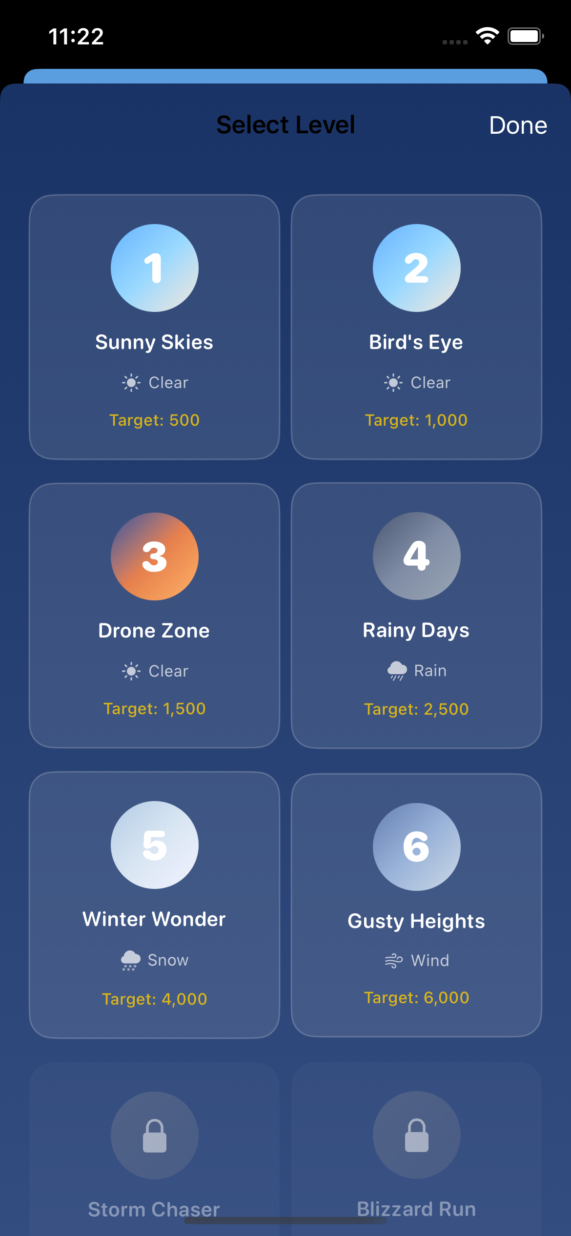 Balloon Adventure Level Select